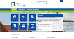 Desktop Screenshot of hattem.nl